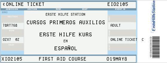 14.06. -  Curso primeros auxilios, 1 prueba visual y 6 fotos/ Hauptstraße 92, 12159 Berlin, FS Oscar 14-21:30